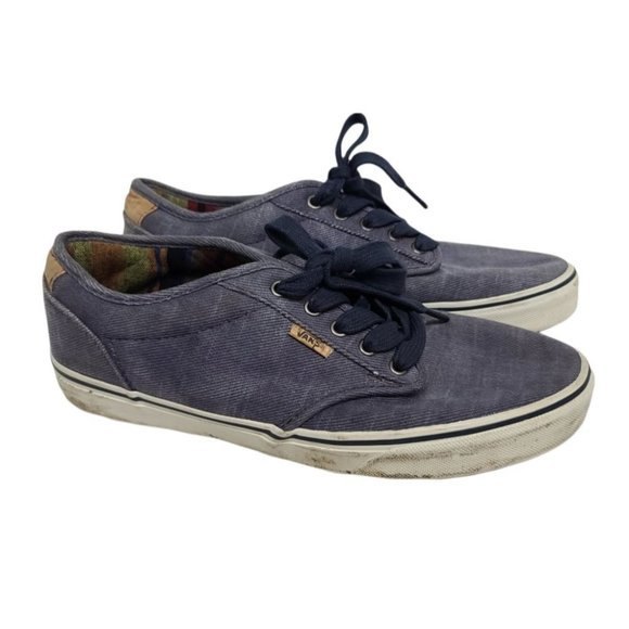 Vans Other - Vans Casual Low Top Blue Men's Sneakers 9.5